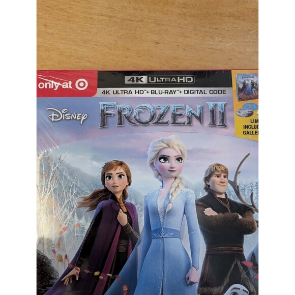 Frozen II (4K UHD, Blu-ray, Digital) Target Exclusive Storybook *SEALED* New - Picture 3 of 6